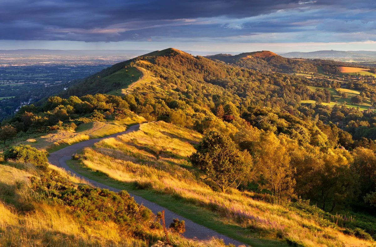 Malvern Hills in autumn